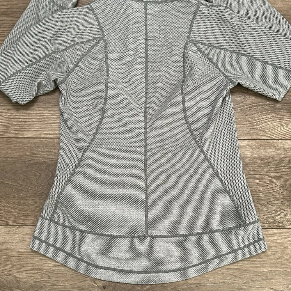 Prana Rockaway Full Zip Gray Texture Hoodie Jacket Size Small - Picture 5 of 12